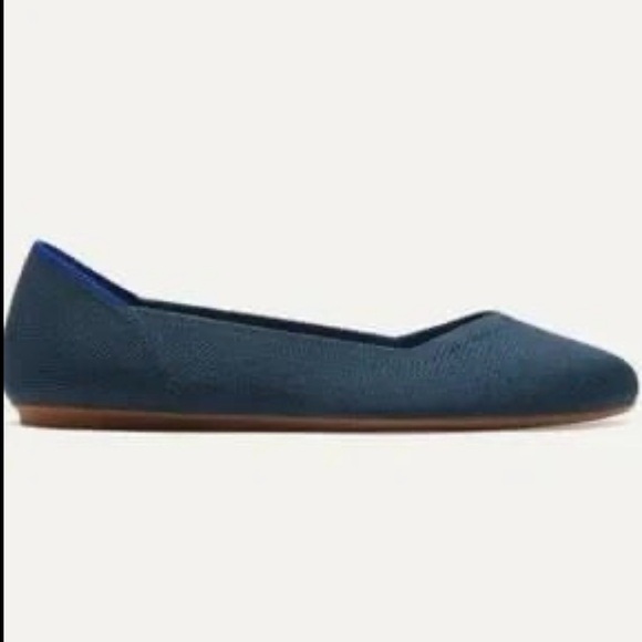 NIB Rothy’s the Flat in Navy Midnight Blue Size: 8 - Picture 6 of 13